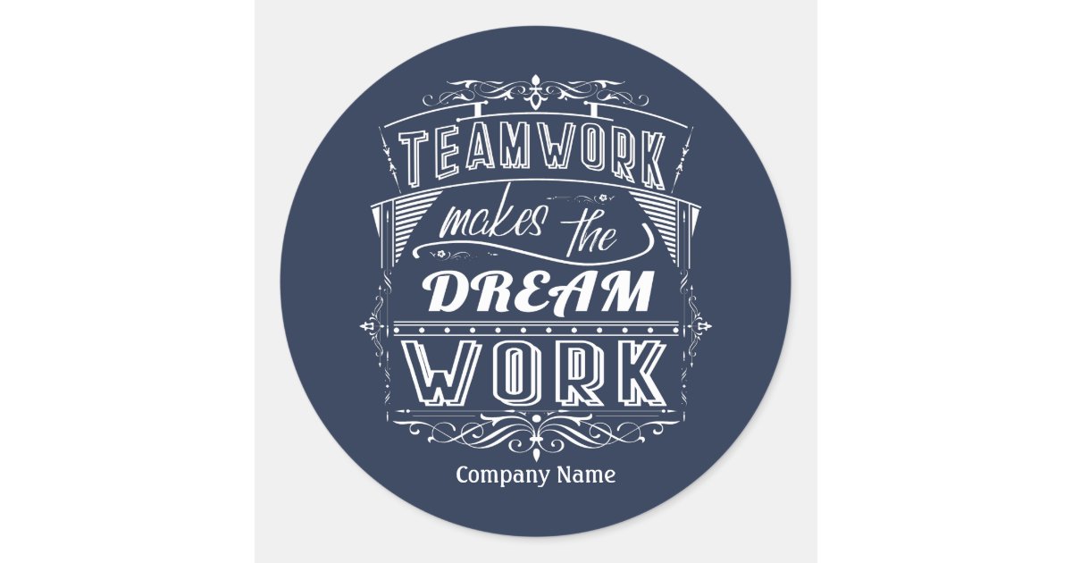 teamwork makes the dreamwork logo