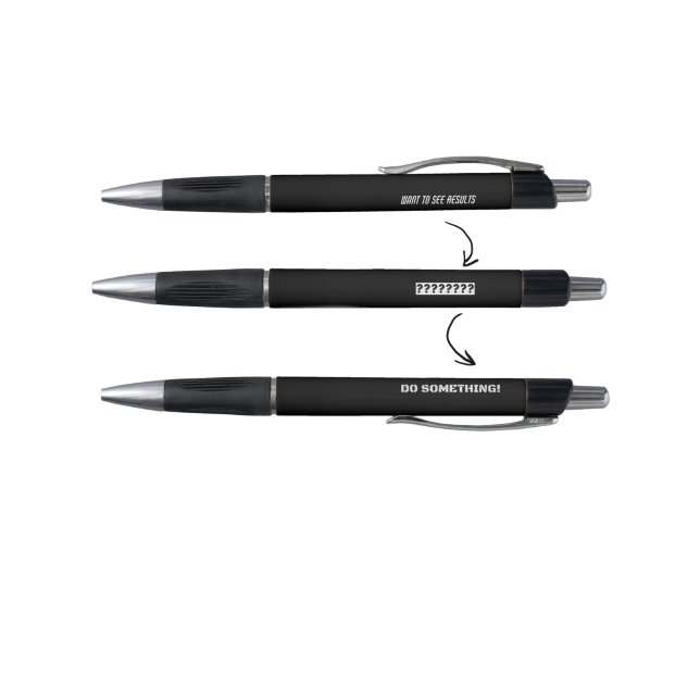 Motivational text design pen (Creator Uploaded)