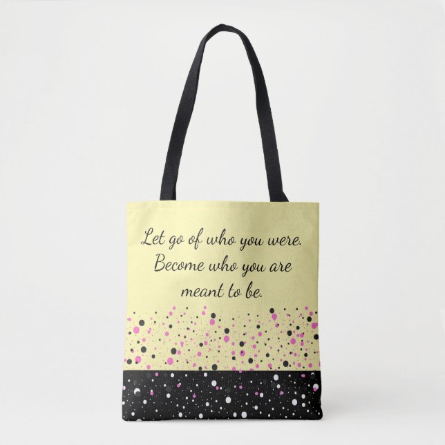  Motivational Tote Bag (Front)