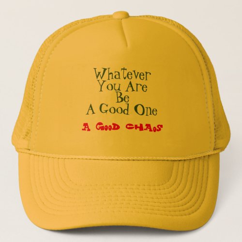 Motivational TruckerBaseball Hat