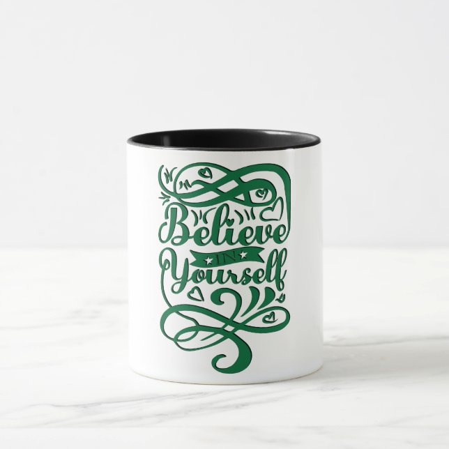 Motivational Typography Design Mug (Center)