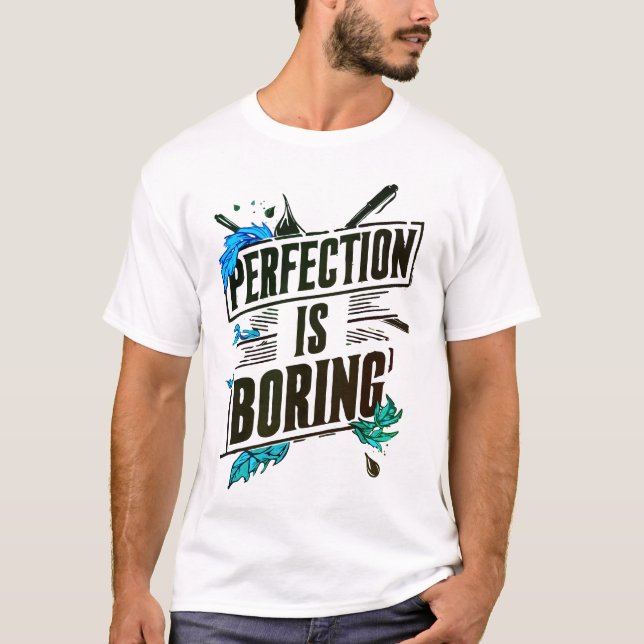  Motivational Typography T-Shirt (Front)