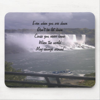 motivational upliftment mouse pad