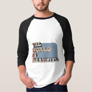motivational vibes words for positive attitude T-Shirt