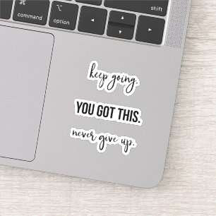 Motivational Vinyl Decal Stickers