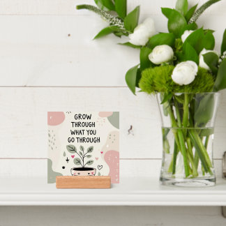 Motivational Wall Art Design Holder