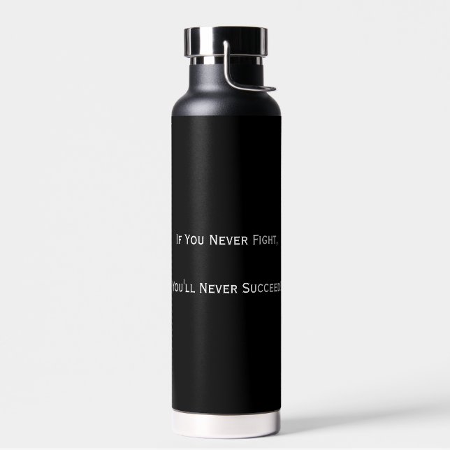 Motivational Water Bottle (Left)