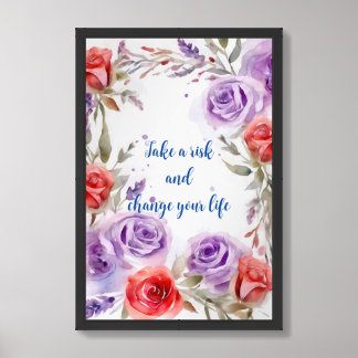 Motivational Watercolor Wall Art Poster 57