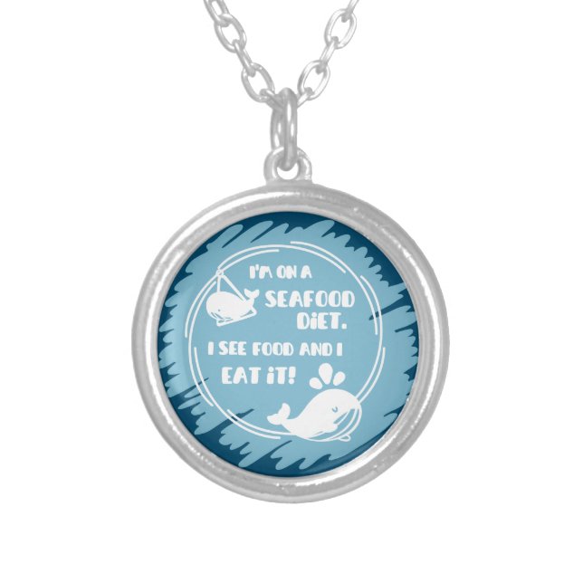 Motivational Whale Necklace (Front)