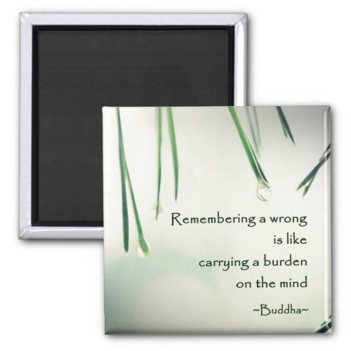 Motivational Wisdom Buddhas Teaching Photography Magnet