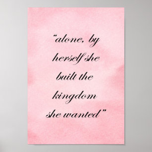 Strong Woman Quote Posters Prints Zazzle