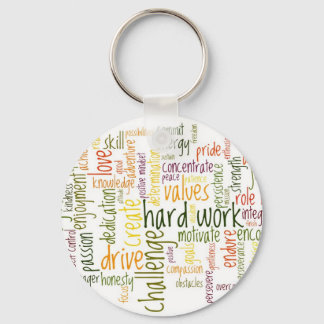 Motivational Words #2 keychain