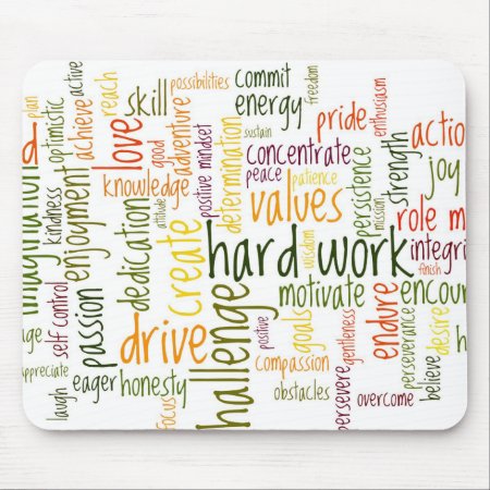 Motivational Words #2 mousepad
