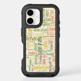 Motivational Words #2 positive encouragement iPhone 16 Case