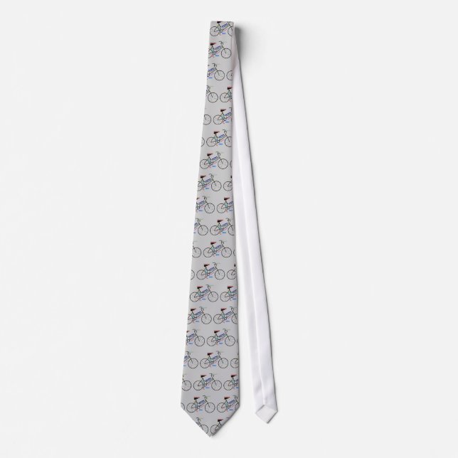Motivational words Bike, Bicycle, Cycle Sport Neck Tie (Front)