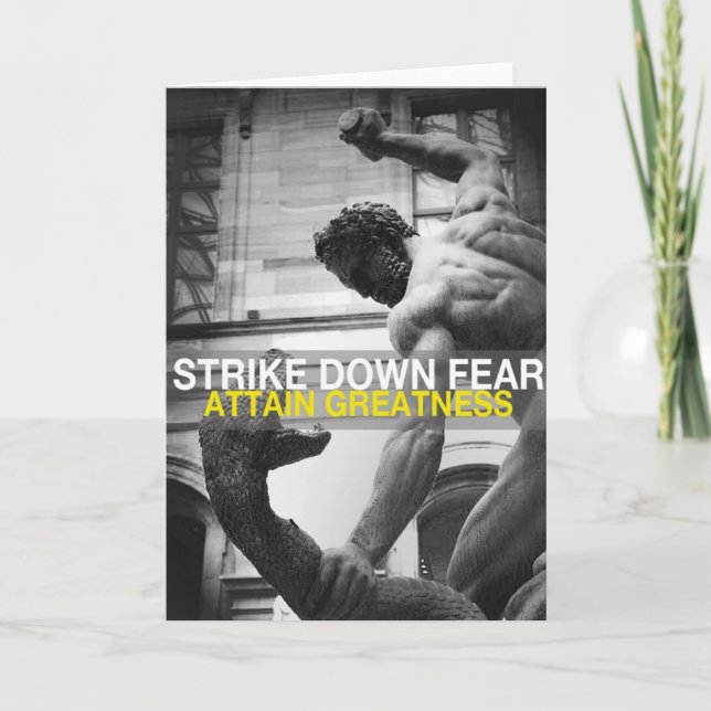 Motivational Words Card (Front)