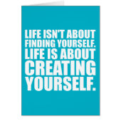 Motivational Words - Create Yourself (Front)