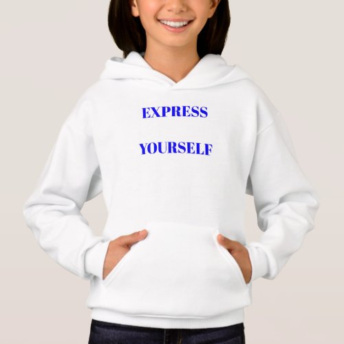 Motivational words ideal inspirational cute design hoodie