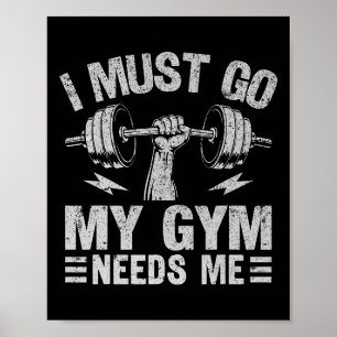Motivational Workout Fitness Bodybuilding Training Poster