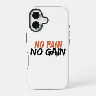 Motivational Workout iphone case (No pain No gain)