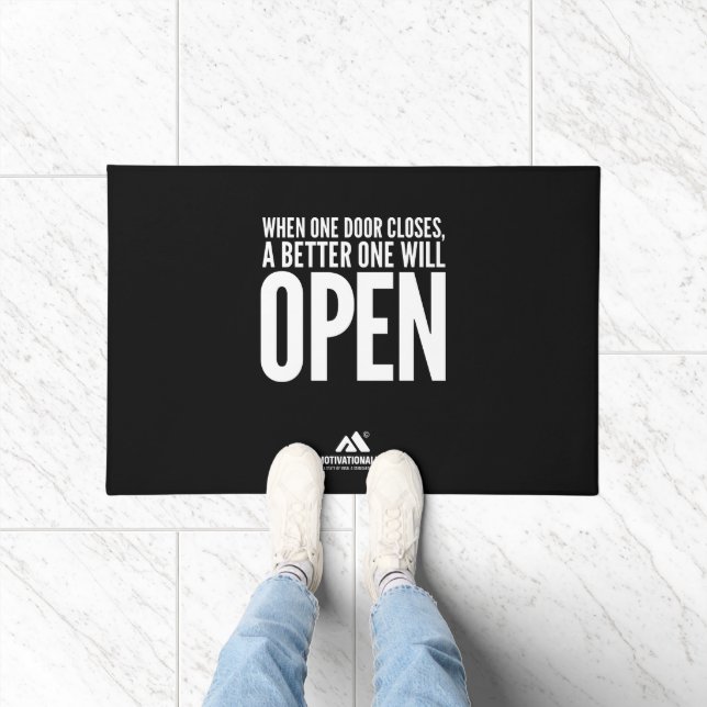 MOTIVATIONALISM© OPEN DOORMAT (Indoor)