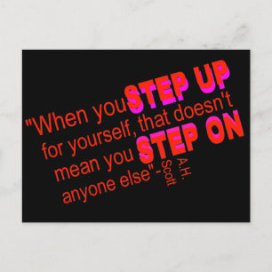 Motivator, Forward Thinker   Postcard