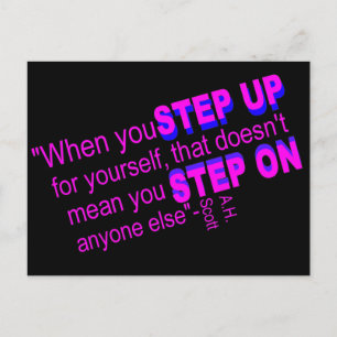 Motivator, Forward Thinker   Postcard