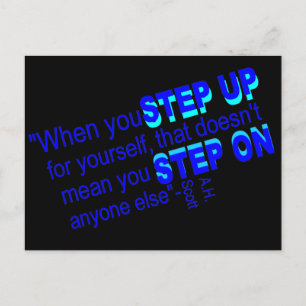 Motivator, Forward Thinker Postcard