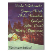 Motive for Christmas winters wonderland (Front)