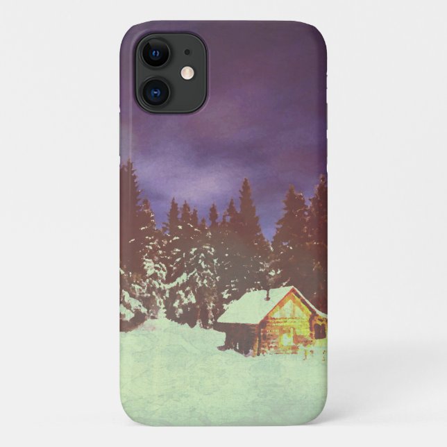 Motive for Christmas winters wonderland Case-Mate iPhone Case (Back)
