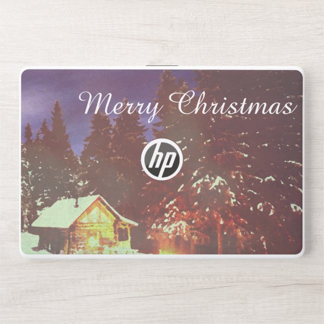 Motive for Christmas winters wonderland HP Laptop Skin (Front)