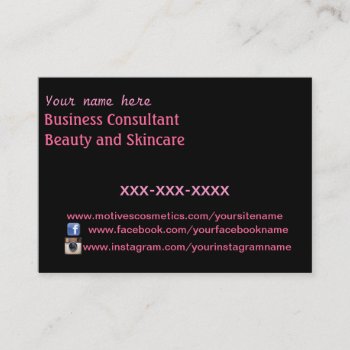 Motives Business Card by LearnKnowUnderstand at Zazzle