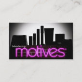 Motives Cosmetics Distributor Business Card (Front)