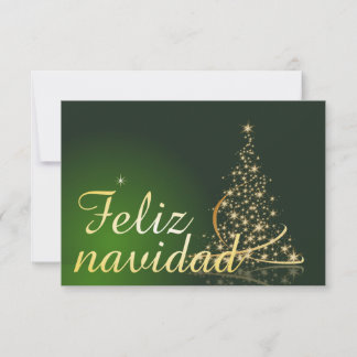 Motivo navideño verde con arbol de navidad.