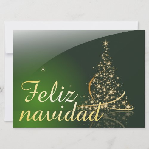 Motivo navideo verde con arbol de navidad V20