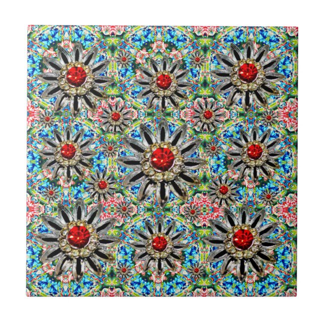 Motley Art Ceramic tile (Front)