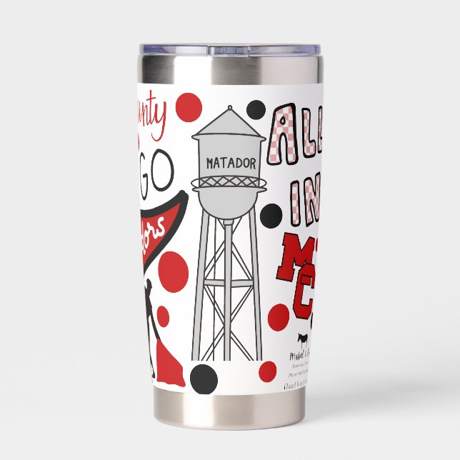 Motley County Insulated Tumbler (Back)