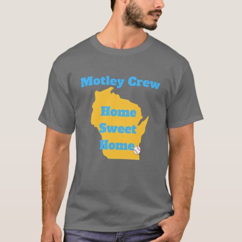 Motley Crew Brewers Fans T_Shirt