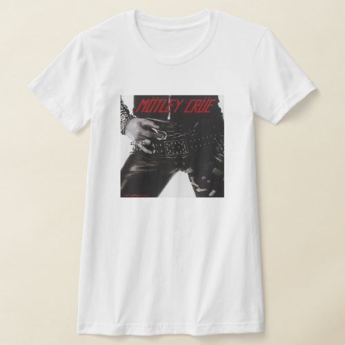 Motley Crue Inspired Womens Slim Fit T_Shirt