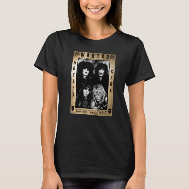 Mötley Crüe  The Stadium Tour Buffalo Event T-Shirt (Front)