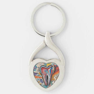 Motley Dental Art Keychain