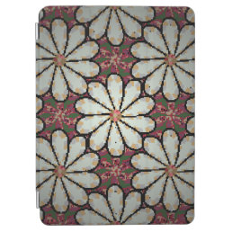 Motley illustration. Small colorful flowers. Sprin iPad Air Cover