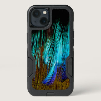 Motmot Feather Abstract iPhone 13 Case