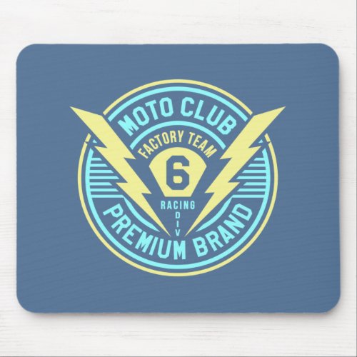 Moto Club Mouse Pad