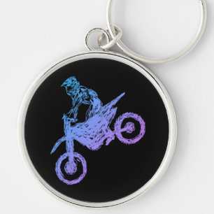 Moto Cross Keychain