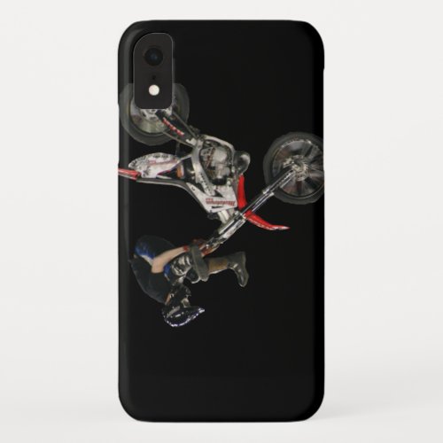 moto cross rider iPhone XR case