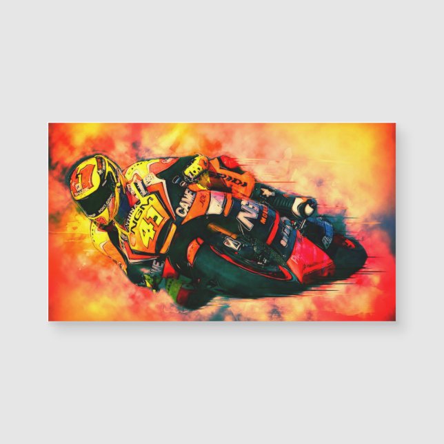 Moto GP magnet (Front)