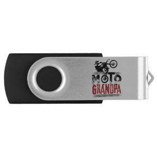 Moto Grandpa Motocross BMS Dirt Bike Flash Drive