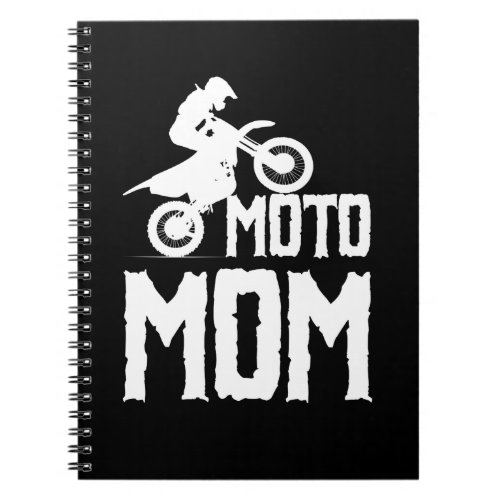 Moto Mom Motorcross Notebook