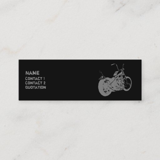 Customizable Moto Psycho 2 Business Card Templates